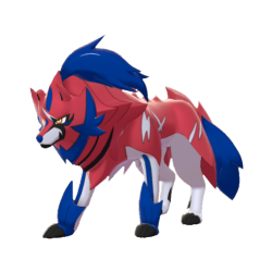 Zamazenta Pokémon game sprite